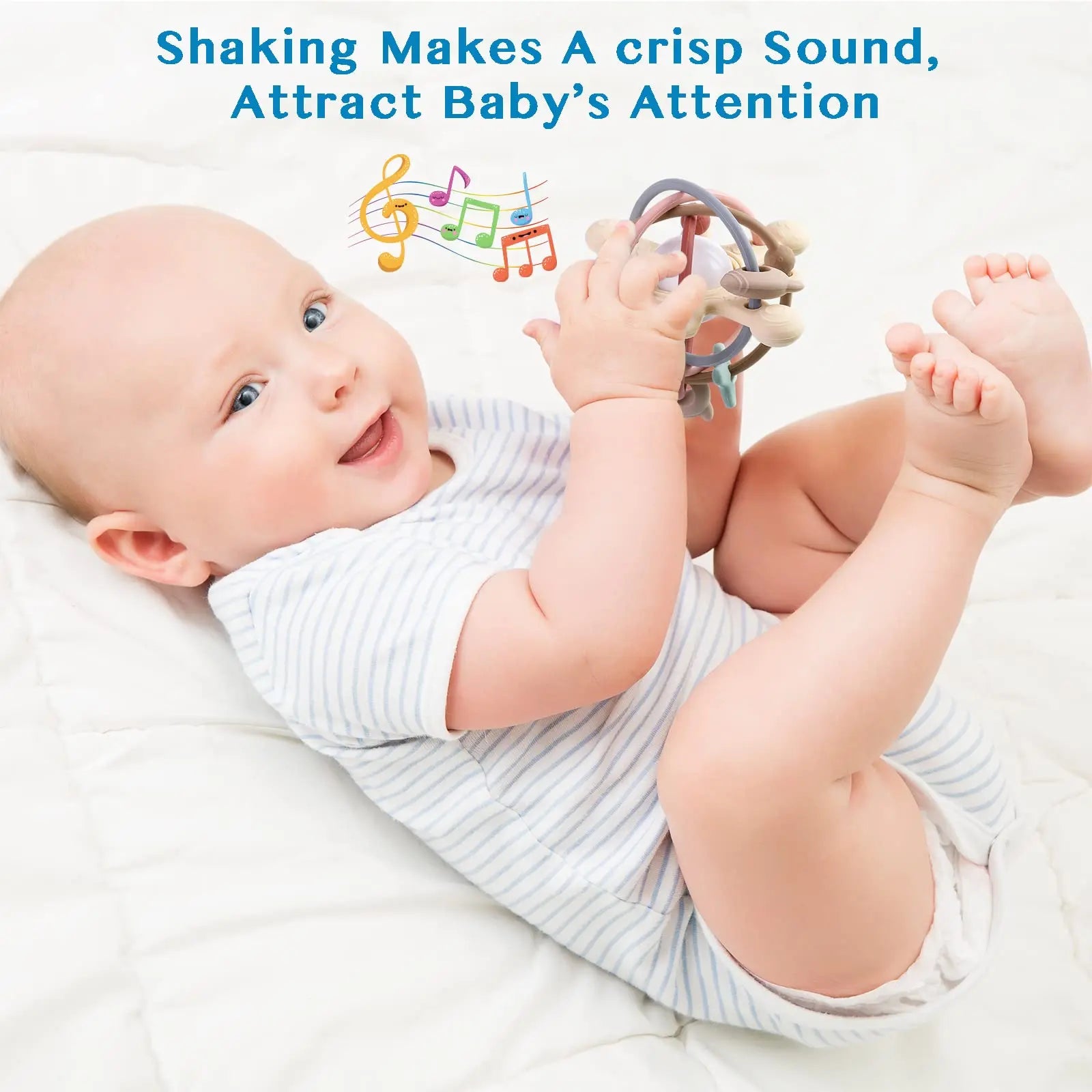 Rattle & Sensory Teether Ball